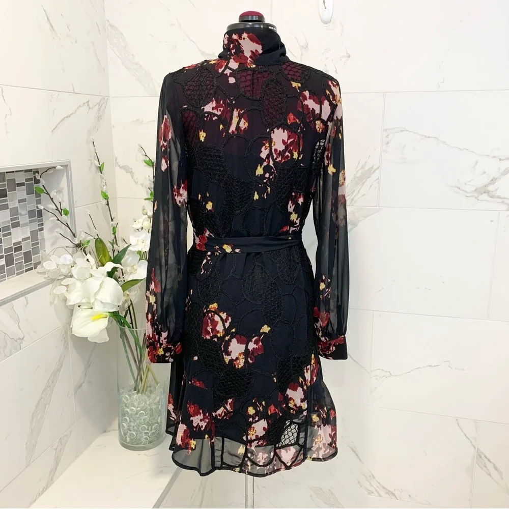 NWT Reiss Rakel Floral Mini Dress 2NWT - Picture 3 of 16